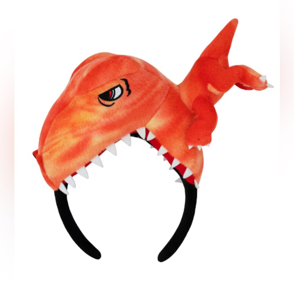 Universal Studios Jurassic World Orange Dinosaur Headband